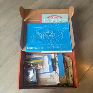 NEW KiwiCo Spin Art Machine Kit